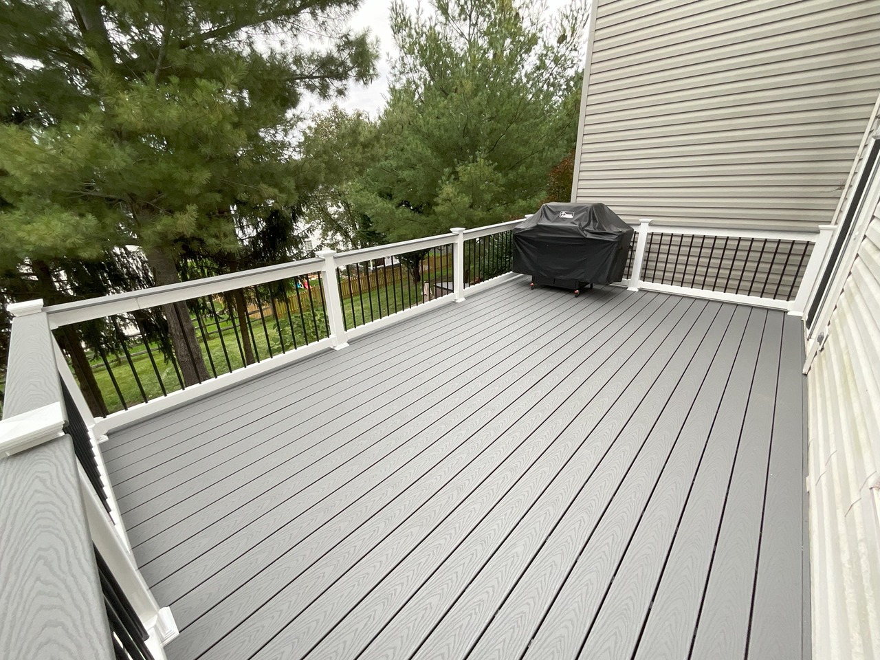 Resurfaced Deck with Composite Decking